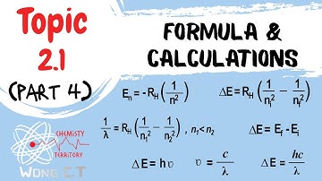 Formula & Calculation in Bohr