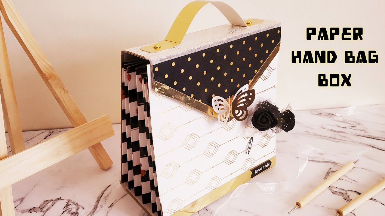 Envelope Box Handmade Special Paper Bag DIY Detailed Tutorial in