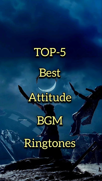 TOP 5 Best Attitude BGM Ringtones🔥 #ytshorts #shorts