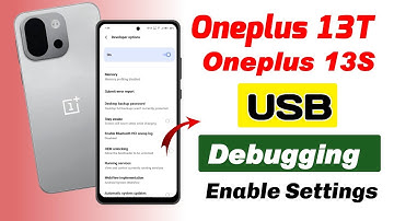 How to enable usb debugging in oneplus 13s !! Oneplus 13s usb debugging kaise kare