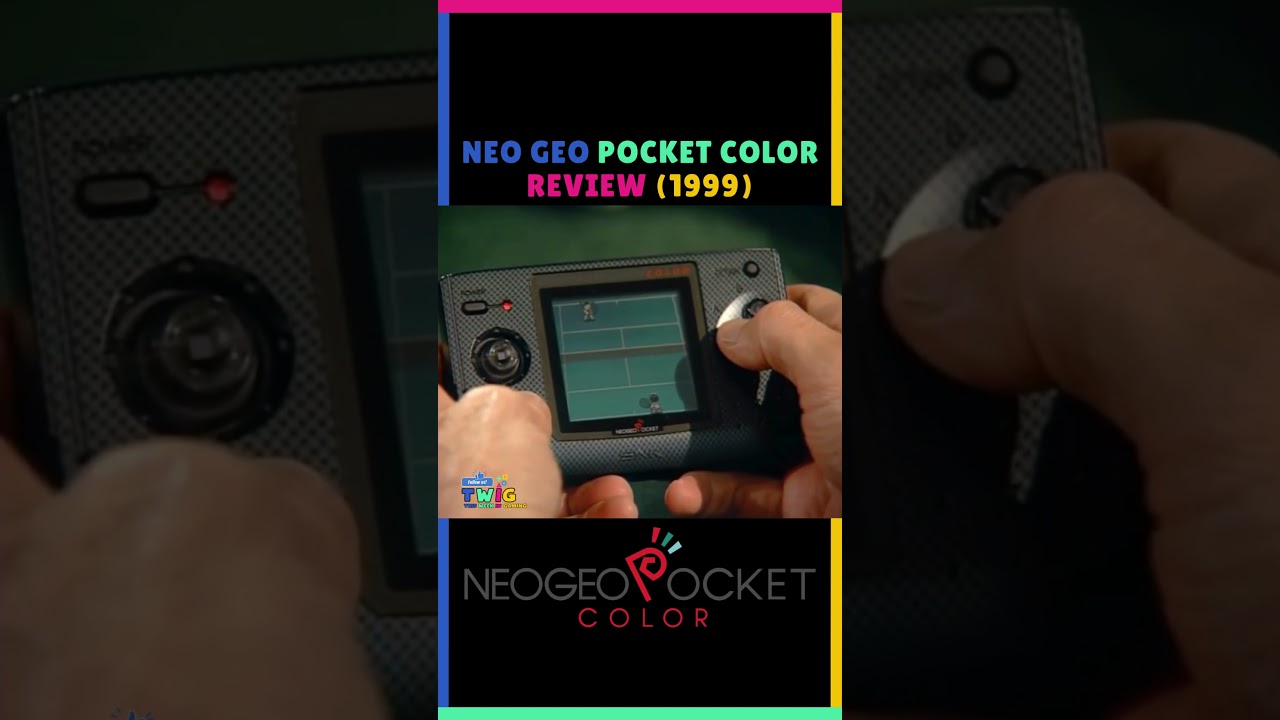Computer Chronicles: NEO GEO Pocket Color Review in 1999 - YouTube