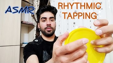 ASMR🥁RHYTHMIC TAPPING WITH NAILS AND FINGERTIPS🥁 [ 4 DIFFERENT RHYTHMS ]