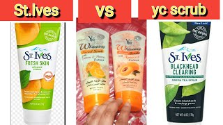 Yc Whitening Scrub St.lves Scrub St Ives Scrub Yc Scrub Vs St.lves Scurbscurb Review