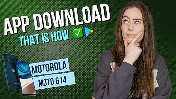 Motorola Moto g14 - How to install apps • 📱 • 👨🏼‍💻 • ⬇️ • Tutorial