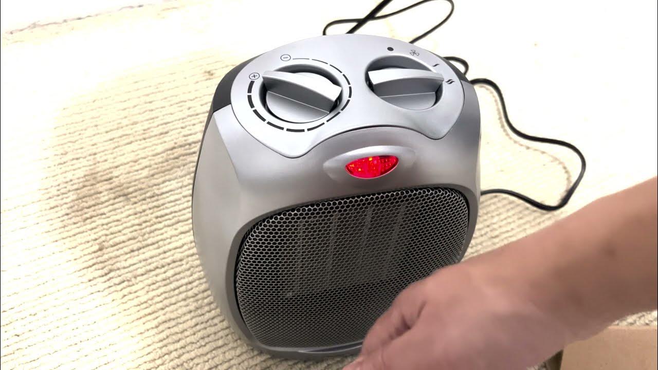 AMAZON FINDS Amazonbasics 1500W Ceramic Heater YouTube