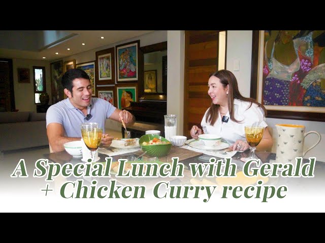 A SPECIAL LUNCH WITH GERALD ANDERSON + COOKING HIS FAVORITE DISH! | Marjorie Barretto class=