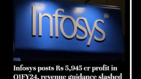 Infosys Q1 Results FY 2024