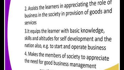 Business form 1, Introduction to business lesson 2