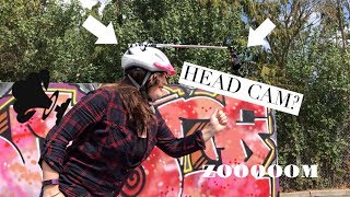 APPLYING MAKEUP ON SKATES | MAKEUP CHALLENGE