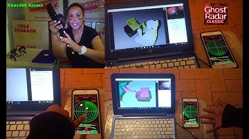 GHOST HUNTING WITH XBOX360 KINECT VS GHOST RADAR APP !!!