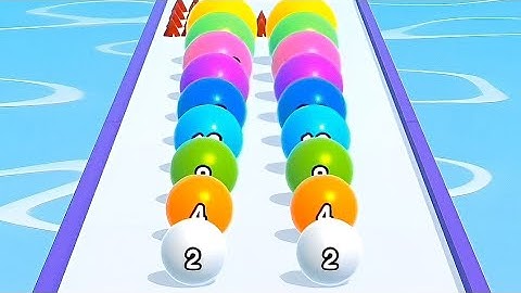 Ball Run 2048 - All Levels Gameplay Android, iOS NEW UPDATE (Level 81 - 108)