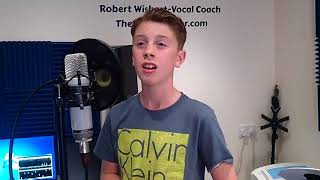 11 year old Kerr James sings 'all i ask' (adele cover)