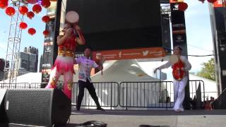 Sabrina Dance at Hawker&#39;s Bazaar Lunar New Year - Melbourne