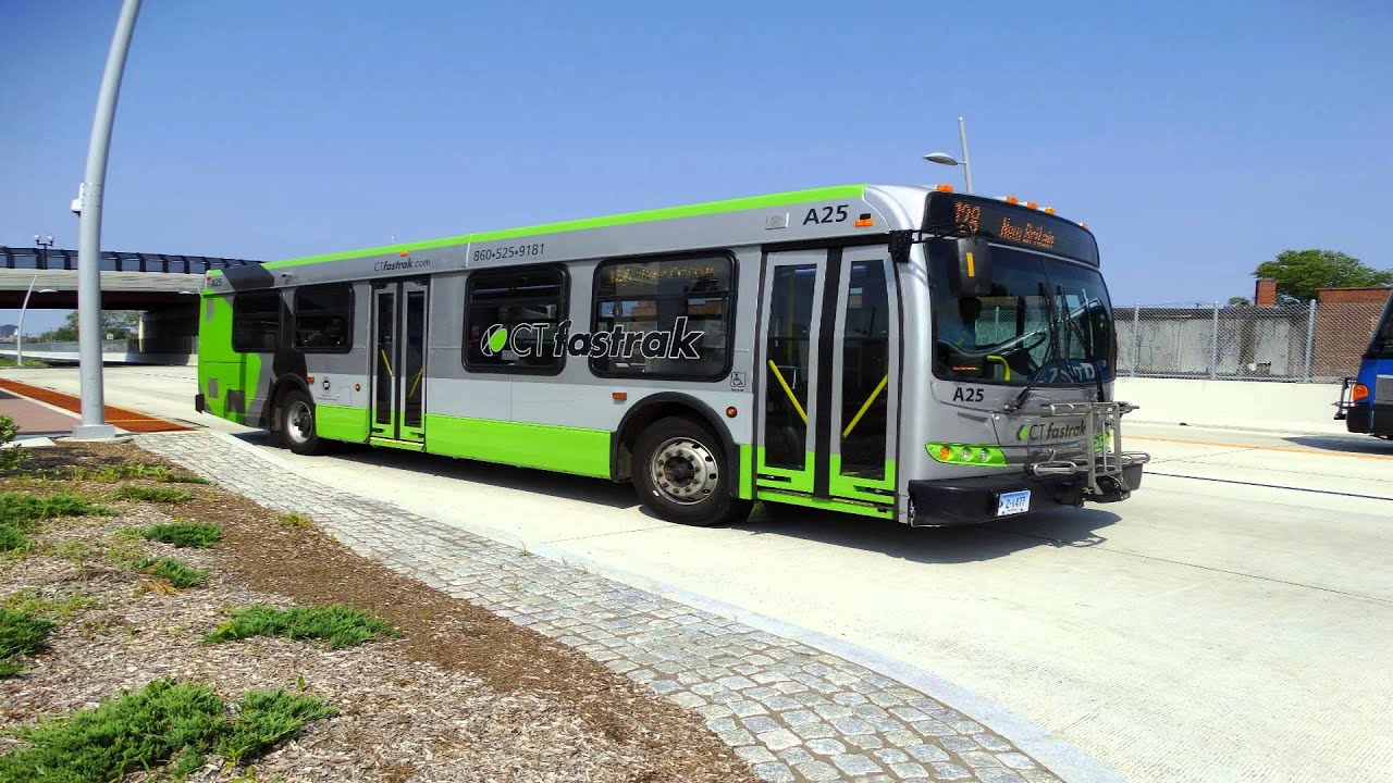 ct fastrak new flyer d35lfr a25 route 128 recording shoprite new london ct flyer