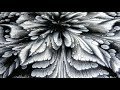 (389) Just GLUE & WATER ~ Amazing  3D acrylic pour FLOWER painting ~ MUST SEE! ~ Paint #WithMe