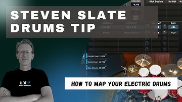 How to map Steven Slate Drums (SSD5) to Electric Drums