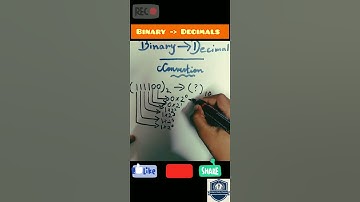 Decimal to Binary Convertion #shorts #youtubeshorts #youtube #mathstricks #computertricks Thank You