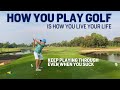 How to Get Over BAD GOLF - We Take Our Lives to the Golf Course - Be Kind to Yourself PART 1