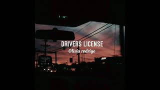Drivers license - Olivia Rodrigo (8D + rain) 🦋