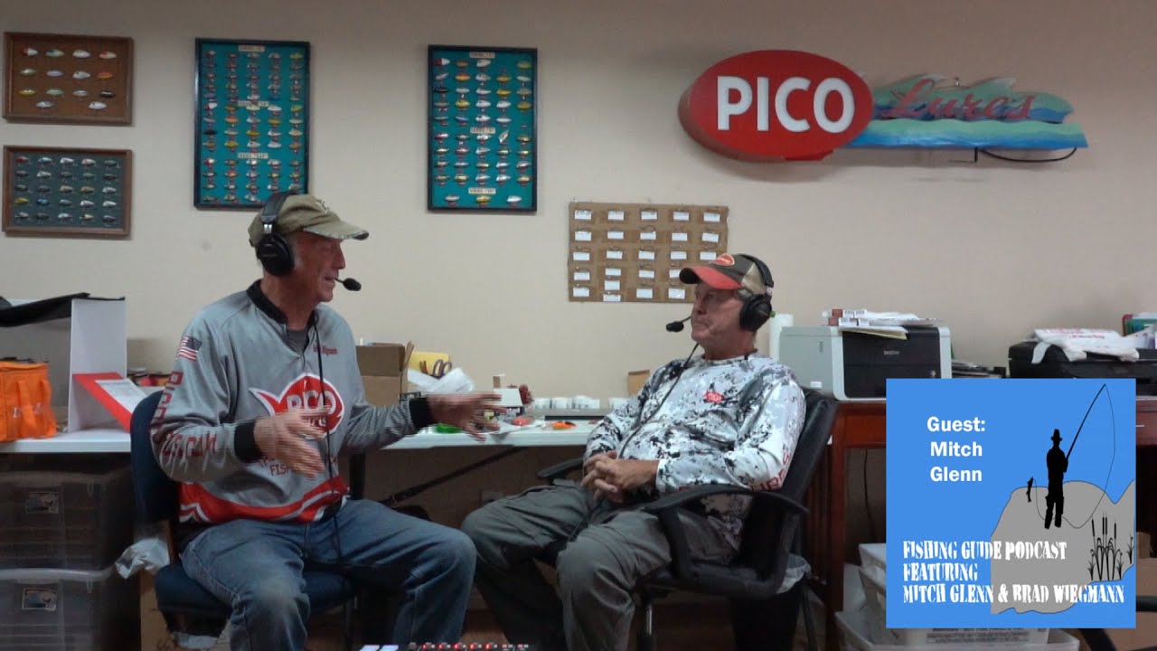 Owner of PICO Lures Mitch Glennn reveals new color patterns of