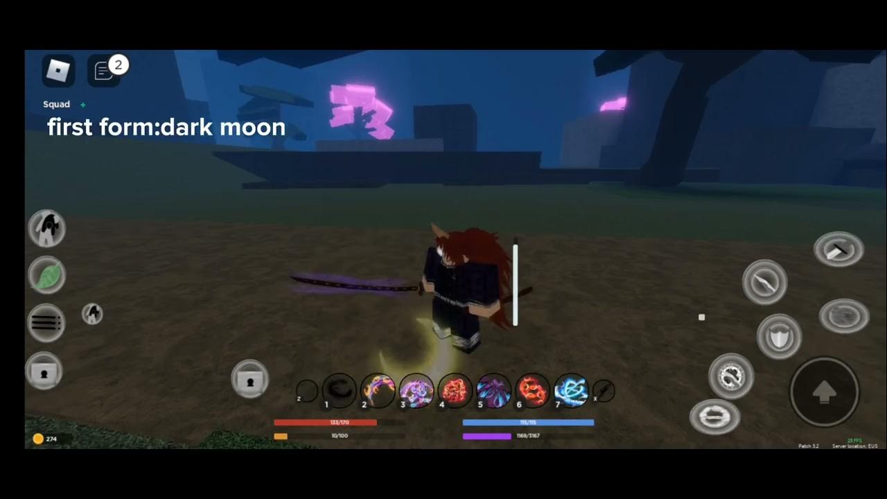 Moon breathing showcase [demonfall] YouTube