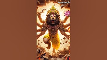 నరసింహ స్వామి ఉగ్ర రూపం | Narasimha swamy #shorts #telugu #shiva #vishnu #facts #god #tirumala #ap
