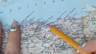 ASMR ~ Béjaïa, Algeria History & Geography ~ Soft Spoken Map Tracing Google Earth screenshot 1