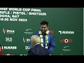Awarding Ceremony 25m Rapid Fire Pistol Men  - 2023 Doha (QAT) - ISSF World Cup Final
