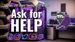 April showers means more 3D prints! : TFL Live: Ask for HELP
