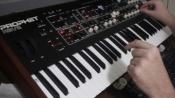 Episode 3: Drum Quickie on Prophet Rev2