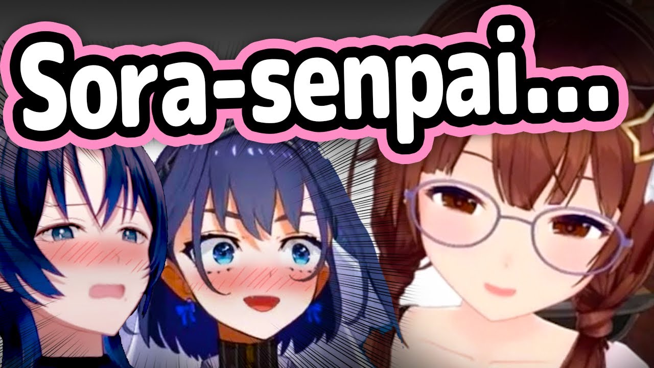 Sora Charms Kronii and Ao-Kun Too Successfully...【Hololive】
