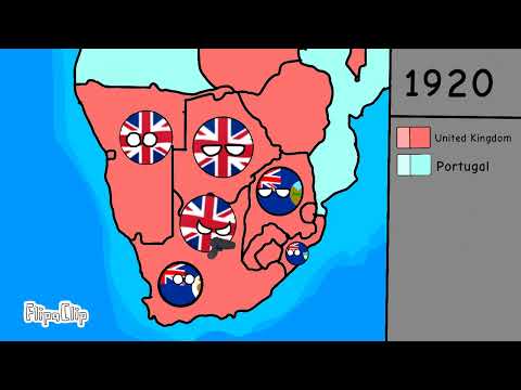 History of South Africa Countryballs (1900-2023)