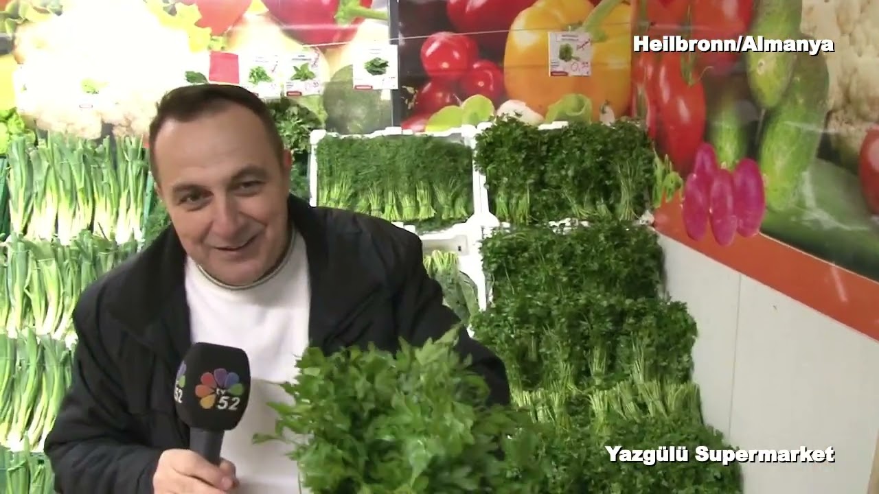 Yazgülü Süpermarket Heilbronn & Neckarsulm Tanıtım TV52 Gurbetten Sılaya