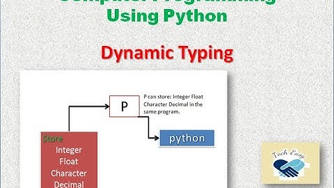 Dynamic Typing in python