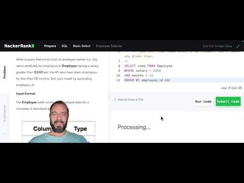 Desafio Dev Hacker Rank - Employee Salaries - SQL - 18/08/2025