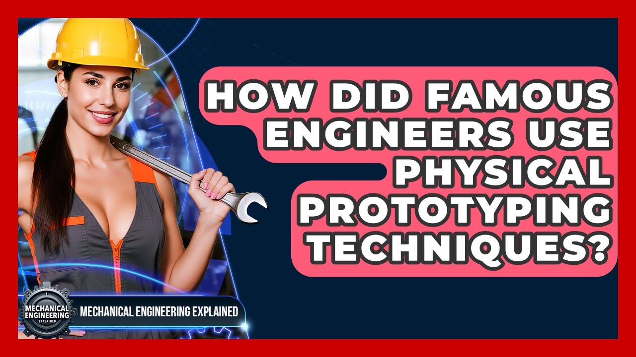 How Did Famous Engineers Use Physical Prototyping Techniques? - Mechanical Engineering Explained