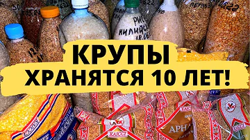 Какие продукты можно хранить 10 лет