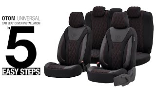 How To Install Otom Universal Size Car Seat Covers