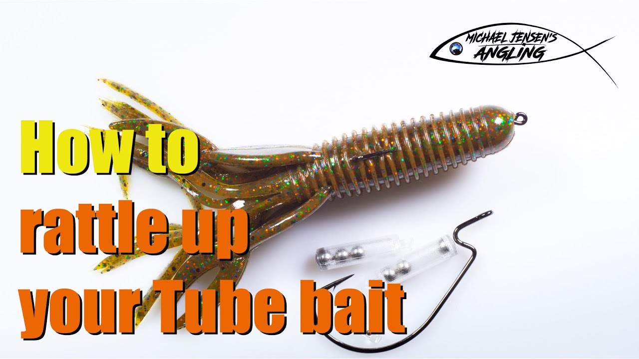 Put a rattle inside your Tube Bait - DIY angling tip 