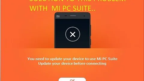 Como conectar mi PC Suite?
