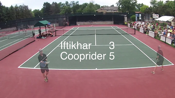 Tennis - Men's Open Singles Final, Denver City Open 2015 - Cooprider vs Iftikhar
