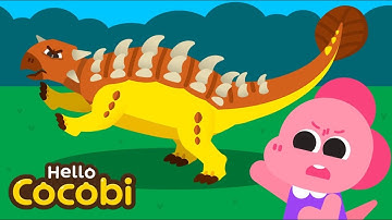 Cocobi Dino World! Educational game about archaeologists and dinosaurs