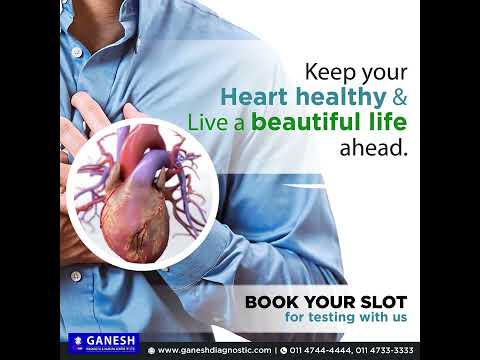 Keep Your Heart Healthy and Live A Beautiful Life Ahead | Echocardiography Test | Ganesh Diagnostic