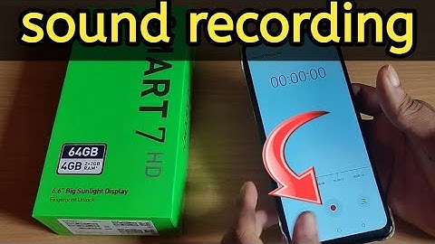infinix smart 7 HD sound record setting,How to sound recording, mobile mein sound record kaise kare