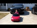 TESLA Drag Race! | Radio Flyer vs. Power Wheels