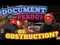 DOCUMENT PERDU OR OBSTRUCTION EPISODE 5 SPAL ST HUBERT QUÉBEC CANADA QXM DOCUMENT PERDU OR OBSTRUCTION EPISODE 5 SPAL ST HUBERT QUÉBEC CANADA QXM