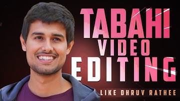 🔥Dhruv Rathee Animetion On Kinemaster / Animetion / Dhruv Rathee Jesa Video Editing @dhruvrathee