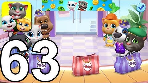 My Talking Tom Friends - Gameplay Walkthrough Part 63  (iOS, Android)