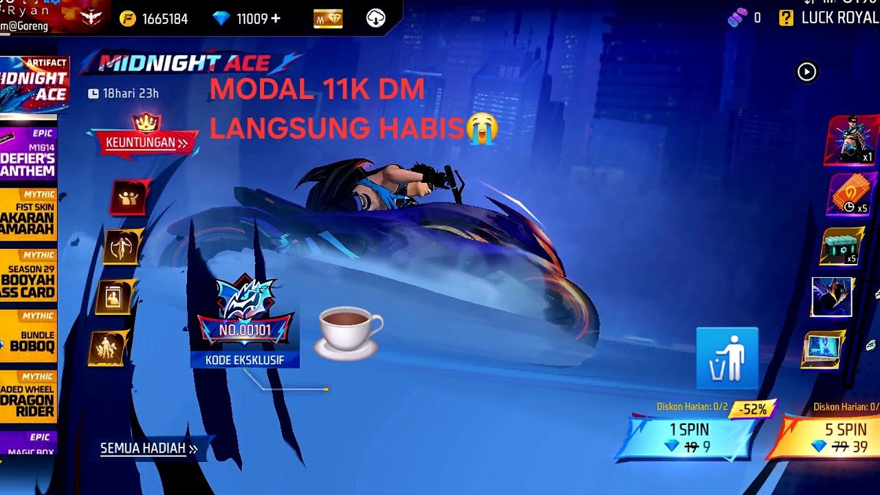 SPIN BUNDLE MIDNIGHT ACE TERCEPAT GUYS