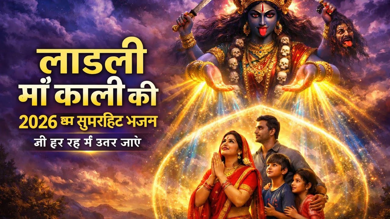 लाडली माँ काली की | DJ Dhamaka Remix with Rap | 2026 का सुपरहिट भजन | जो हर रूह में उतर जाए